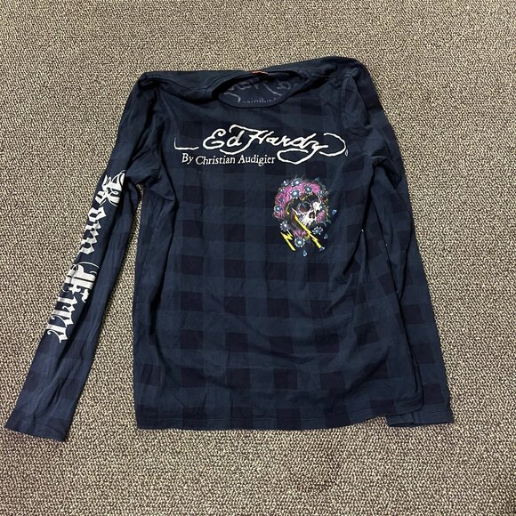 Ed Hardy by Christian Audigier Long Sleeved Shirt - Picture 1 of 4